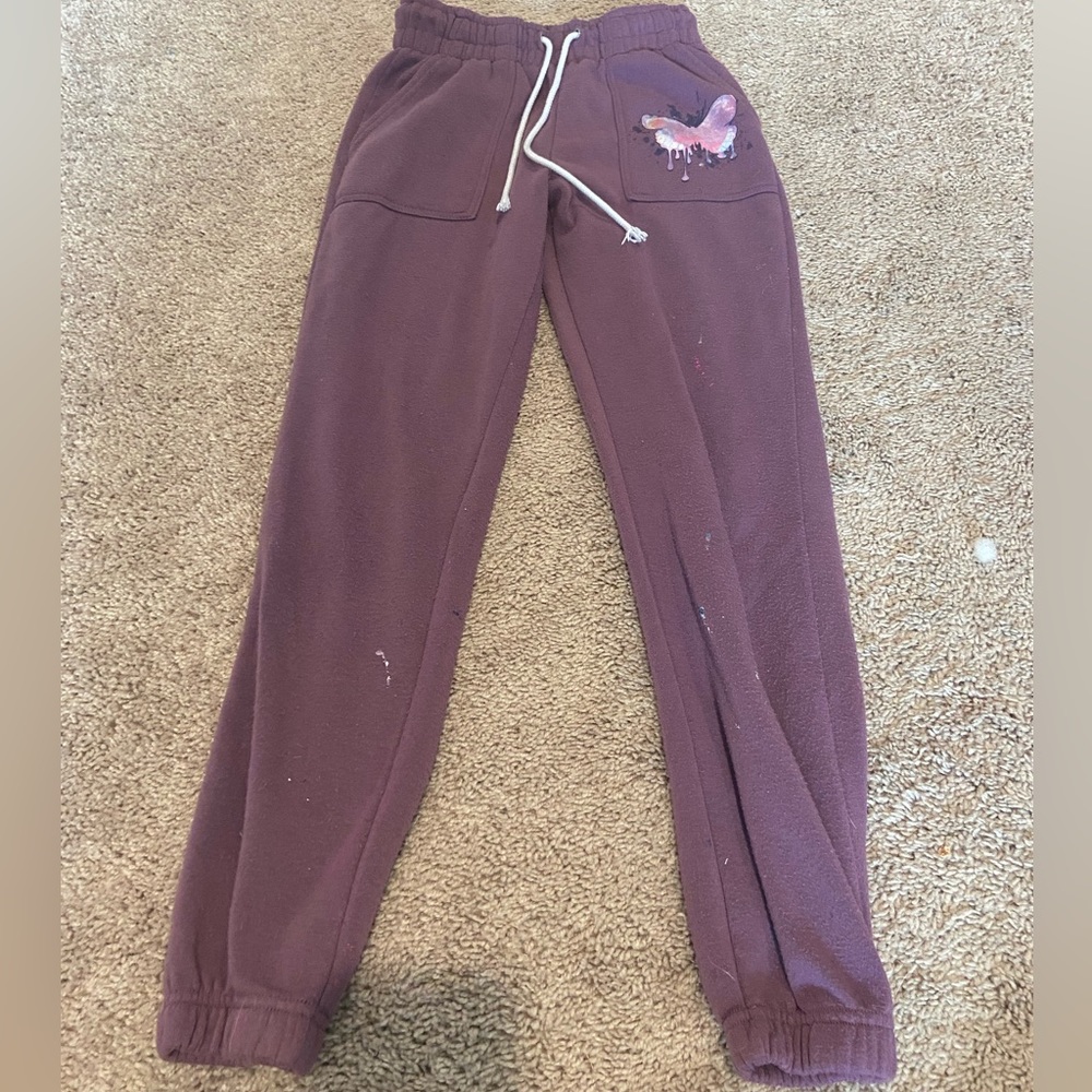 Women’s butterfly sweatpants size small